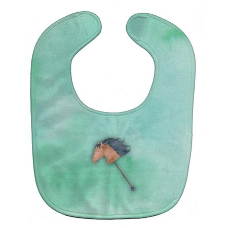 CAROLINES TREASURES Stick Horse Watercolor Baby Bib BB7366BIB